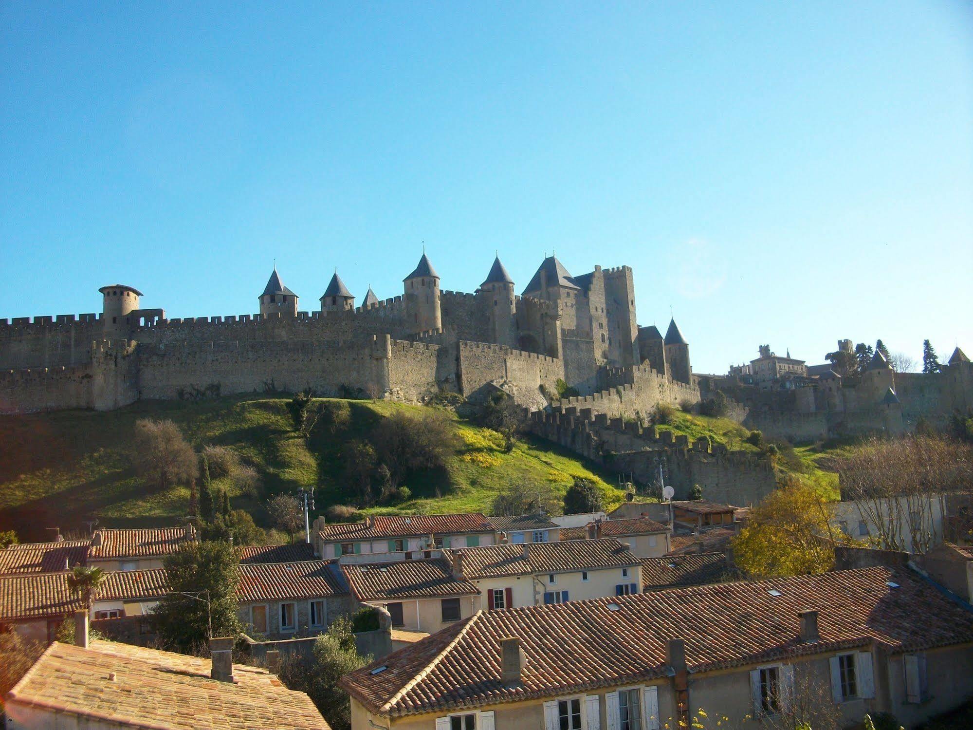 Hotel Du Pont Vieux Carcassonne Eksteriør billede